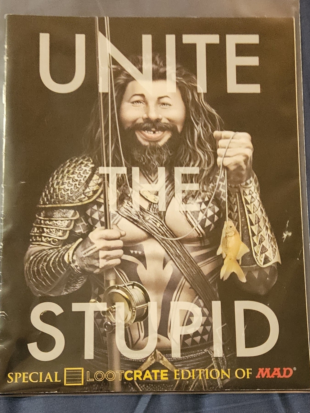 LOOTCRATE EXCLUSIVE UNITE THE STUPID SPECIAL EDITION OF MAD